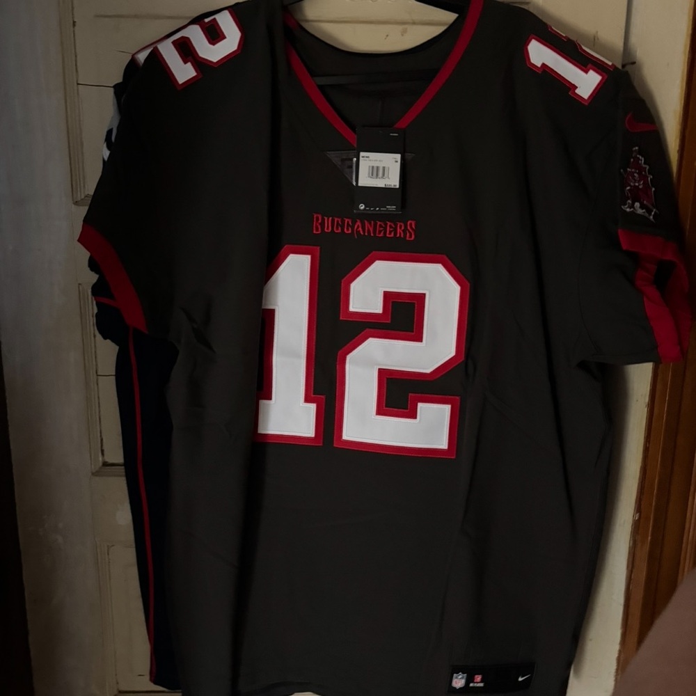 Tom Brady Nike Men's Black Tampa Bay Buccaneers Jersey Vapor 3xl